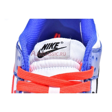 Nike Dunk Low GS Game Royal Crimson CW1590-104 White/Game Royal/Black/Bright Crimson Mens Womens Shoes