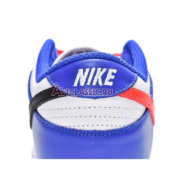 Nike Dunk Low GS Game Royal Crimson CW1590-104 White/Game Royal/Black/Bright Crimson Mens Womens Shoes