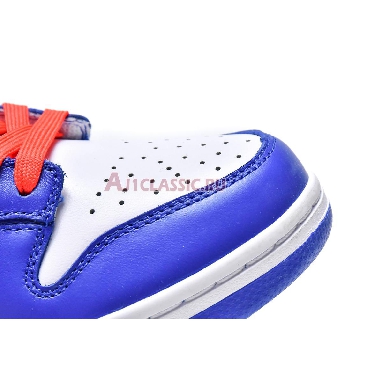 Nike Dunk Low GS Game Royal Crimson CW1590-104 White/Game Royal/Black/Bright Crimson Mens Womens Shoes