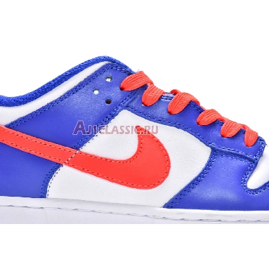 Nike Dunk Low GS Game Royal Crimson CW1590-104 White/Game Royal/Black/Bright Crimson Mens Womens Shoes