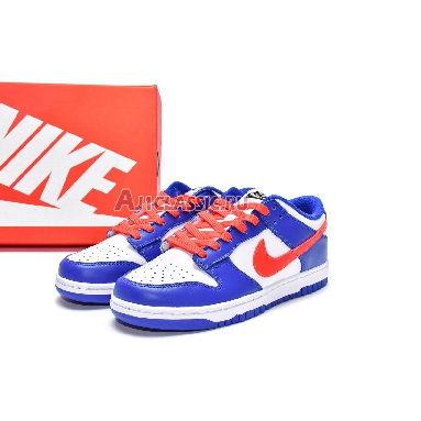 Nike Dunk Low GS Game Royal Crimson CW1590-104 White/Game Royal/Black/Bright Crimson Mens Womens Shoes