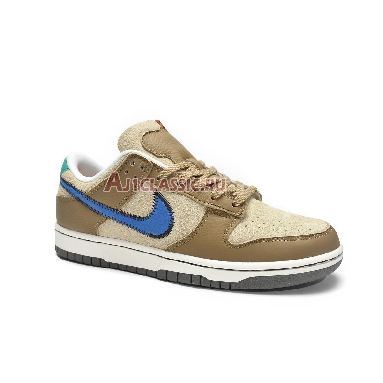 Size? x Nike Dunk Low Dark Driftwood DO6712-200 Dark Driftwood/Photo Blue-Rattan Mens Womens Shoes