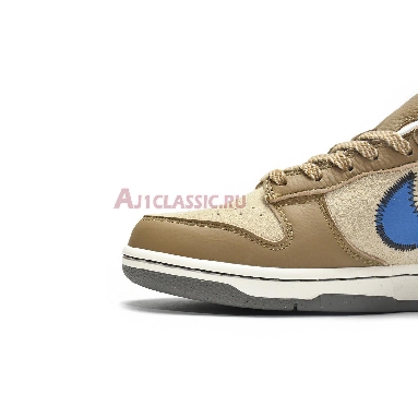 Size? x Nike Dunk Low Dark Driftwood DO6712-200 Dark Driftwood/Photo Blue-Rattan Mens Womens Shoes