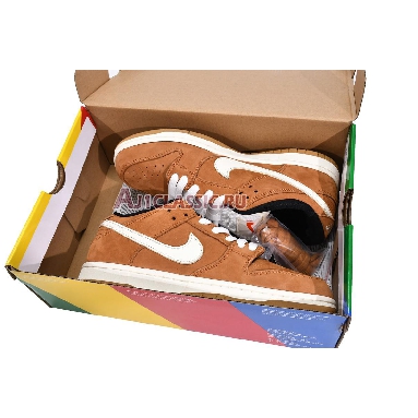 Nike Dunk Low Pro ISO SB Dark Russet DH1319-200 Dark Russet/Sail/Dark Russet Mens Womens Shoes