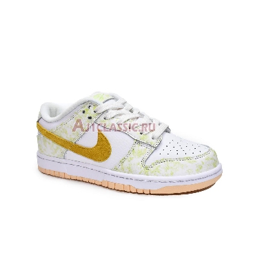 Nike Dunk Low OG Yellow Strike DM9467-700 Yellow Strike/​Yellow Strike/White Mens Womens Shoes