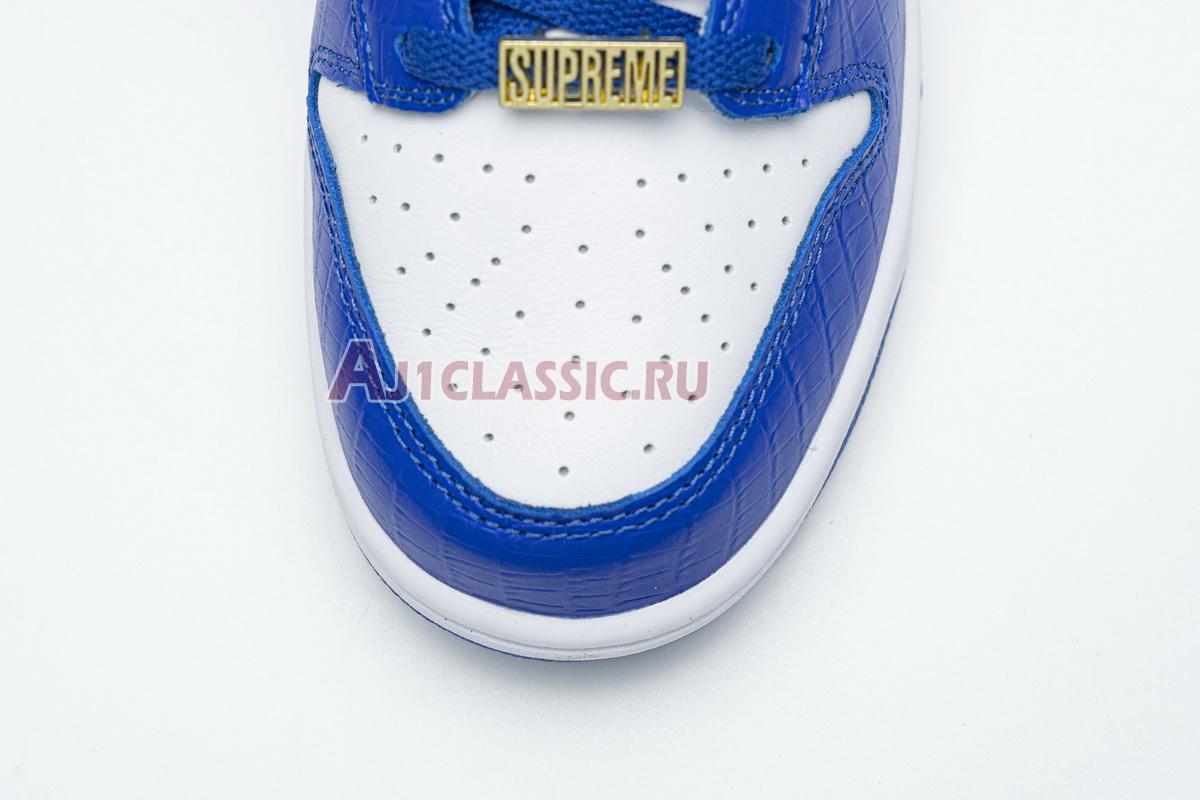 New Supreme x Nike Dunk Low OG SB QS "Hyper Royal" DH3228-100 Shoes