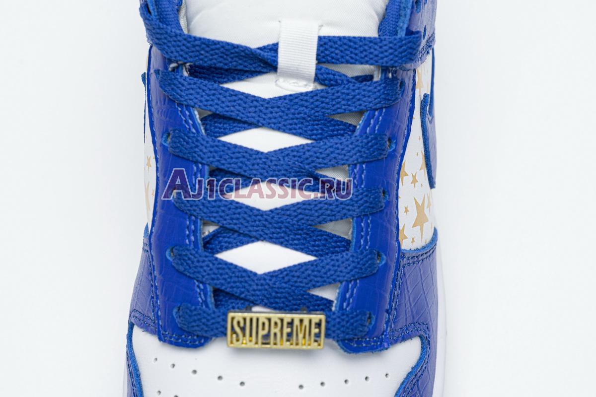 New Supreme x Nike Dunk Low OG SB QS "Hyper Royal" DH3228-100 Shoes