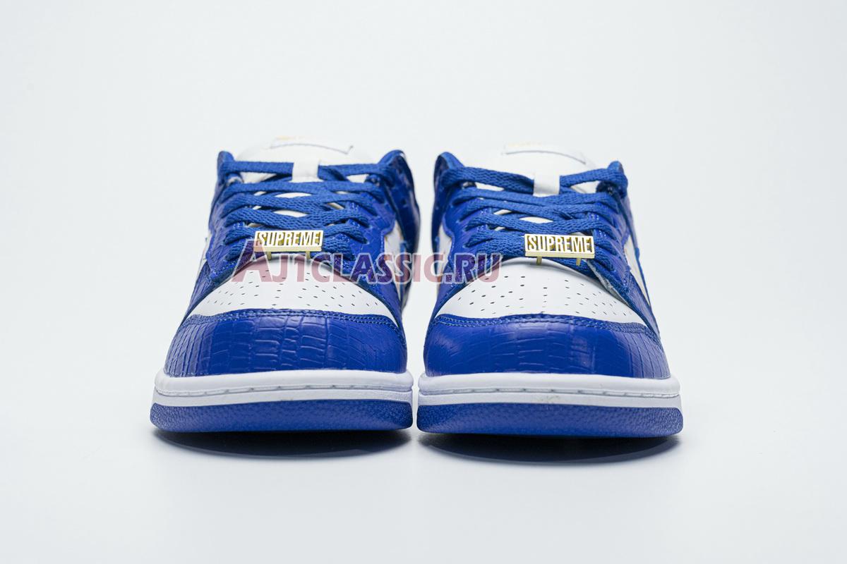 New Supreme x Nike Dunk Low OG SB QS "Hyper Royal" DH3228-100 Shoes