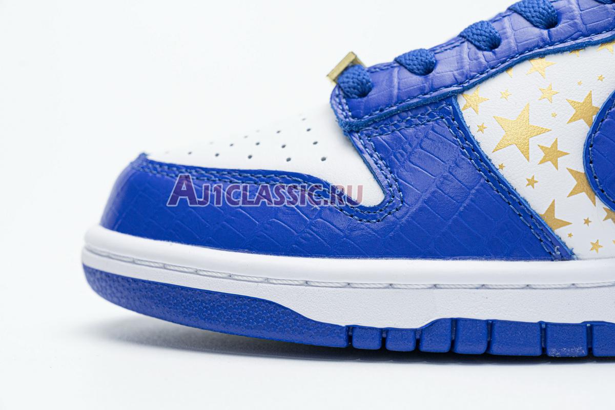 New Supreme x Nike Dunk Low OG SB QS "Hyper Royal" DH3228-100 Shoes