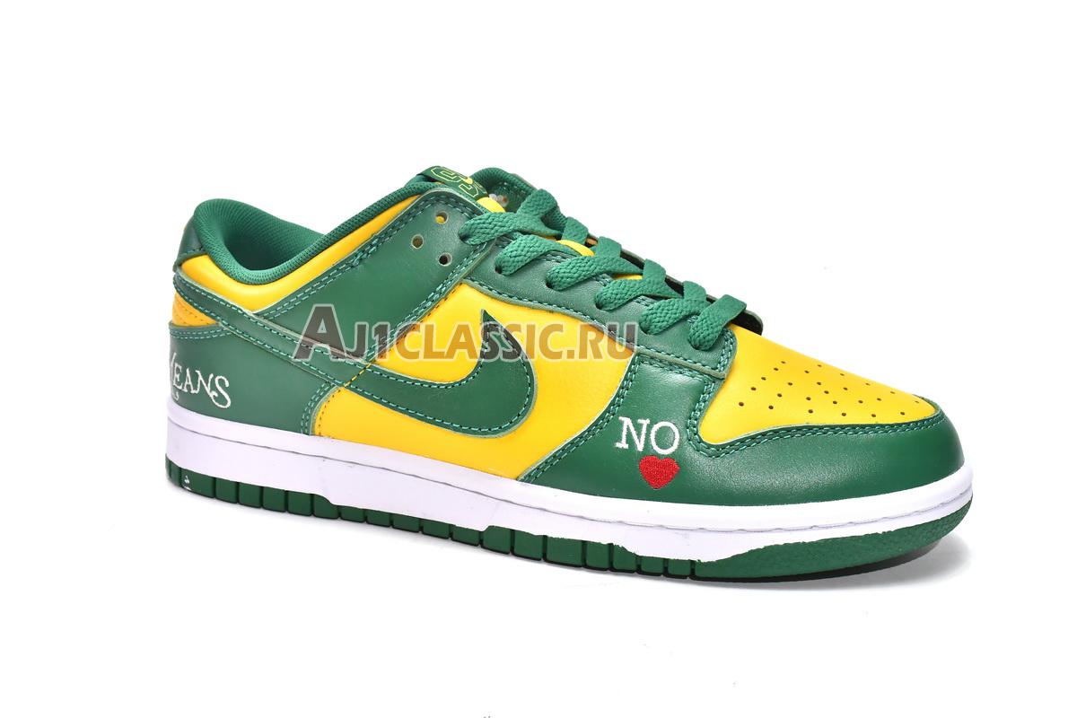 New Supreme x Nike Dunk Low SB "By Any Means - Brazil" DO7412-983 Shoes