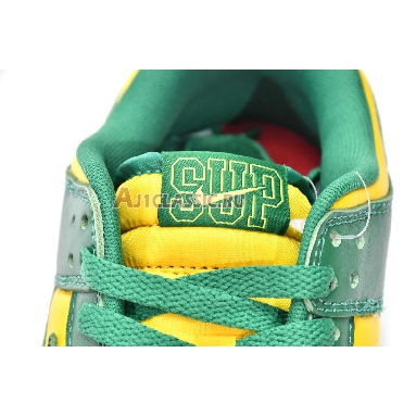 Supreme x Nike Dunk Low SB By Any Means - Brazil DO7412-983 Green/Yellow/White Mens Womens Shoes