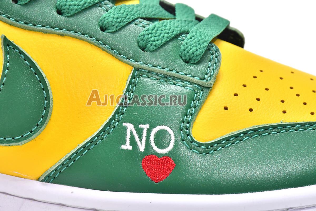 New Supreme x Nike Dunk Low SB "By Any Means - Brazil" DO7412-983 Shoes