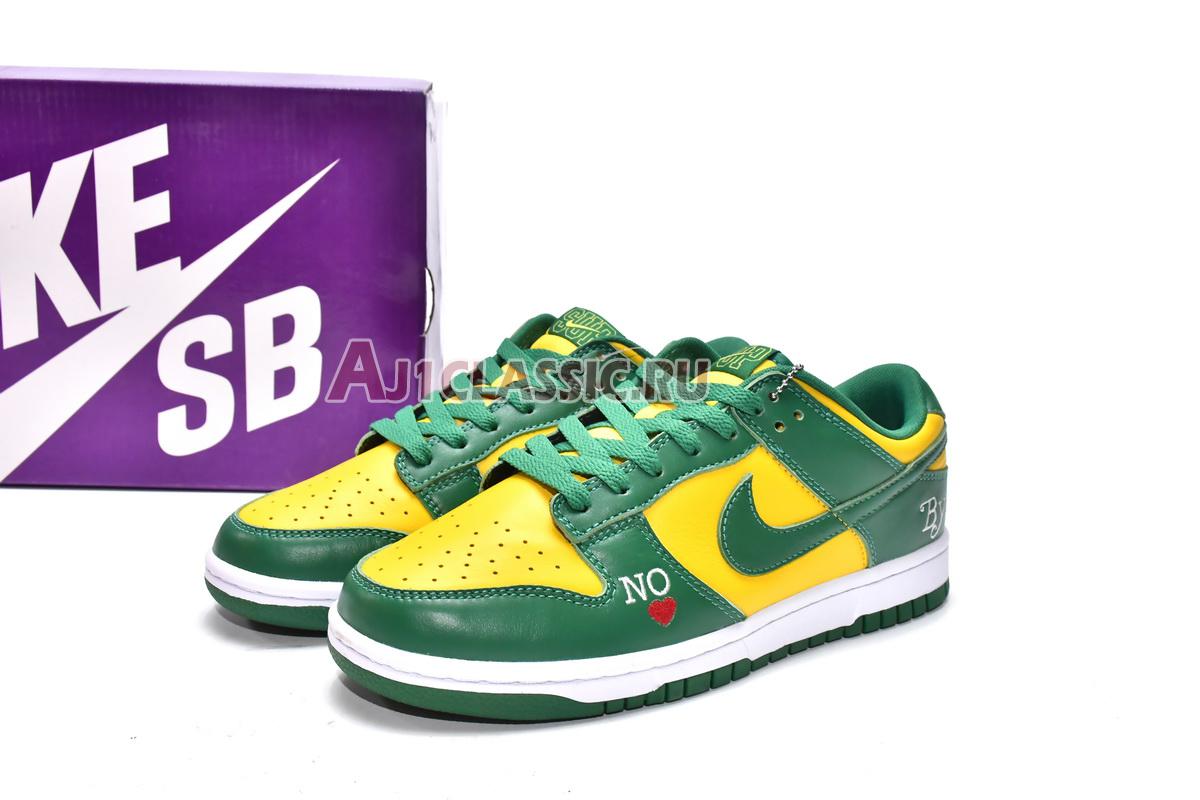 New Supreme x Nike Dunk Low SB "By Any Means - Brazil" DO7412-983 Shoes