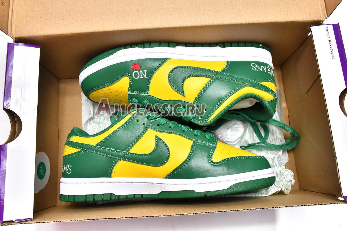 New Supreme x Nike Dunk Low SB "By Any Means - Brazil" DO7412-983 Shoes