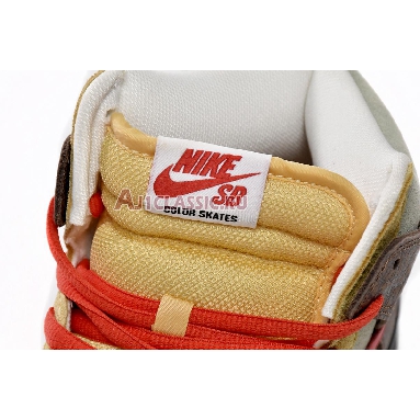 Color Skates x Nike Dunk High SB Kebab and Destroy CZ2205-700 Brown/Tan/Red/Tzatziki Mens Womens Shoes