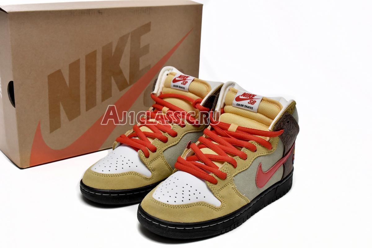 Color Skates x Nike Dunk High SB "Kebab and Destroy" CZ2205-700