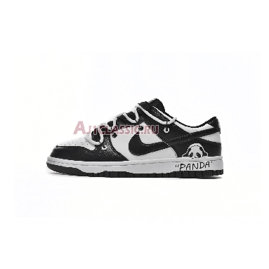 Off-White x Nike Dunk Low Panda DD1391-100-003 Black/Anthracite/White Mens Womens Shoes