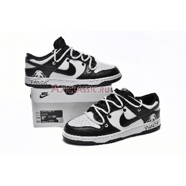 Off-White x Nike Dunk Low Panda DD1391-100-003 Black/Anthracite/White Mens Womens Shoes