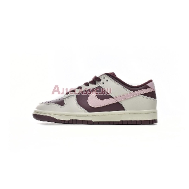 Nike Dunk Low Valentines Day DR9705-100 Pale Ivory/Medium Soft Pink-Night Maroon Mens Womens Shoes