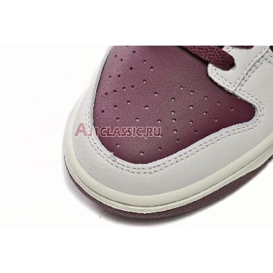 Nike Dunk Low Valentines Day DR9705-100 Pale Ivory/Medium Soft Pink-Night Maroon Sneakers