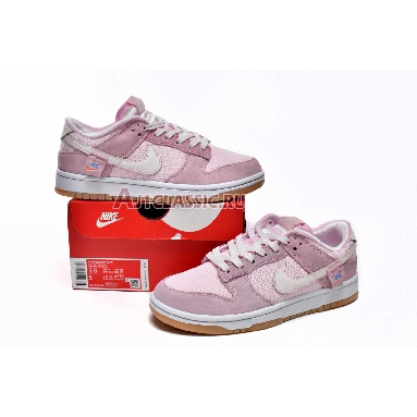 Nike Dunk Low WMNS Teddy Bear - Light Soft Pink DZ5318-640 Light Soft Pink/Pink Foam/Medium Soft Pink/Praline/White Mens Womens Shoes