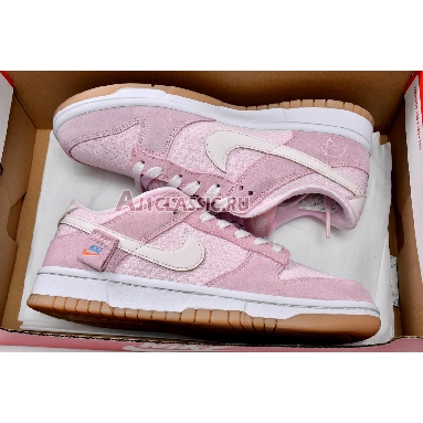 Nike Dunk Low WMNS Teddy Bear - Light Soft Pink DZ5318-640 Light Soft Pink/Pink Foam/Medium Soft Pink/Praline/White Mens Womens Shoes