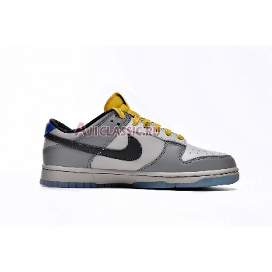 North Carolina A&T State x Nike Dunk Low Aggies DR6187-001 Cool Grey/Yellow-Blue-Black-Sail Mens Womens Shoes