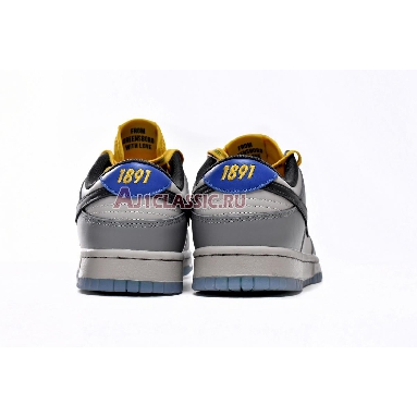 North Carolina A&T State x Nike Dunk Low Aggies DR6187-001 Cool Grey/Yellow-Blue-Black-Sail Mens Womens Shoes