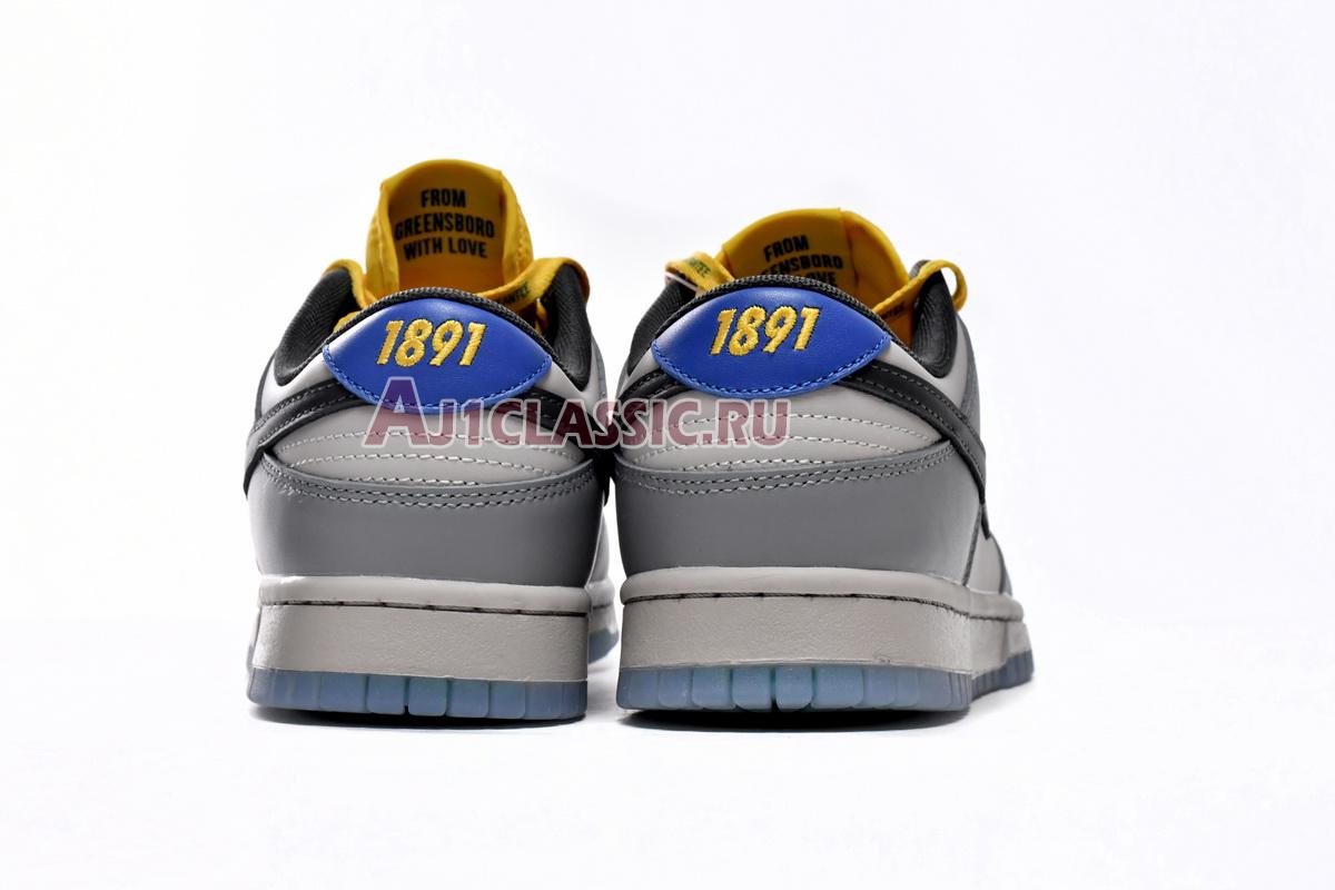 New North Carolina A&T State x Nike Dunk Low "Aggies" DR6187-001 Shoes