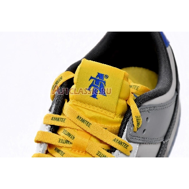 North Carolina A&T State x Nike Dunk Low Aggies DR6187-001 Cool Grey/Yellow-Blue-Black-Sail Mens Womens Shoes