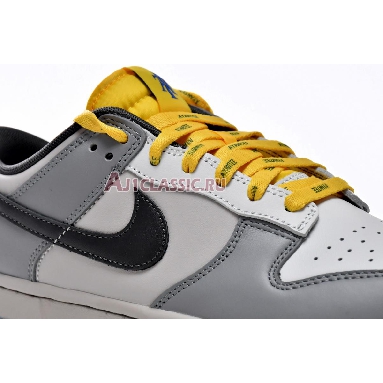 North Carolina A&T State x Nike Dunk Low Aggies DR6187-001 Cool Grey/Yellow-Blue-Black-Sail Mens Womens Shoes