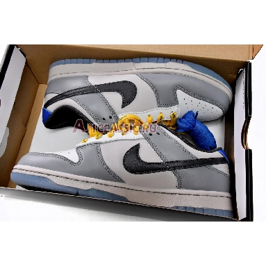 North Carolina A&T State x Nike Dunk Low Aggies DR6187-001 Cool Grey/Yellow-Blue-Black-Sail Mens Womens Shoes