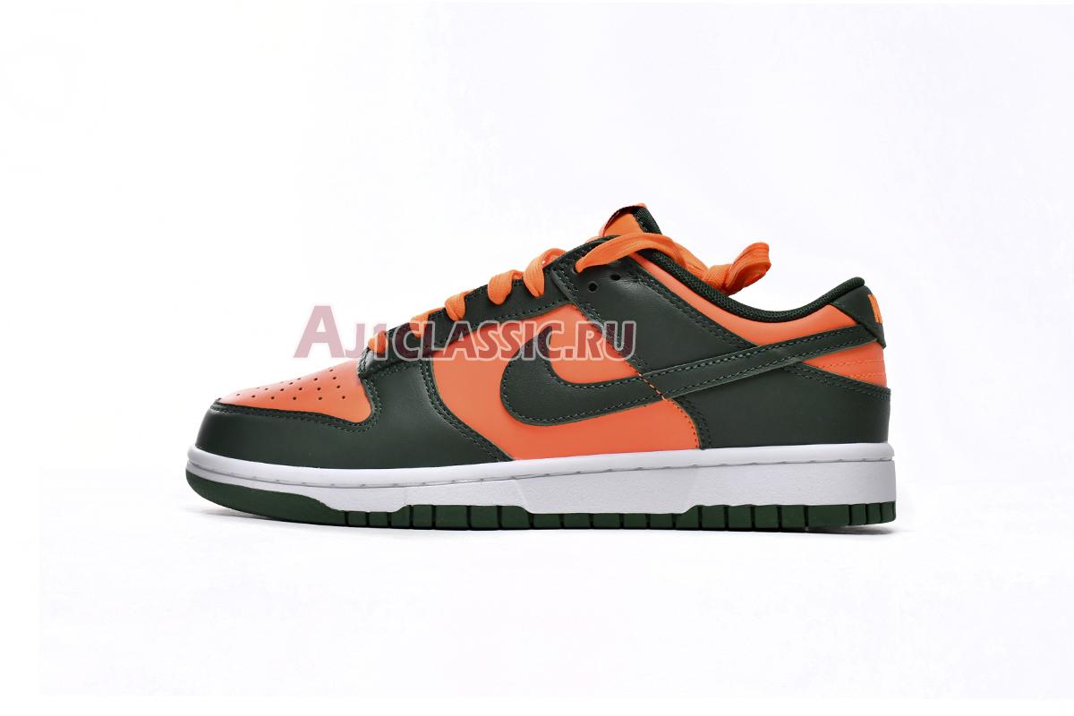 New Nike Dunk Low "Miami Hurricanes" DD1391-300-02 Shoes