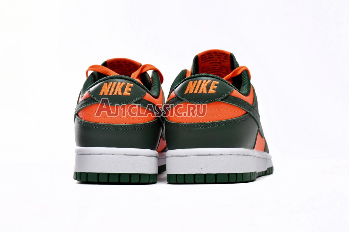 New Nike Dunk Low "Miami Hurricanes" DD1391-300-02 Shoes