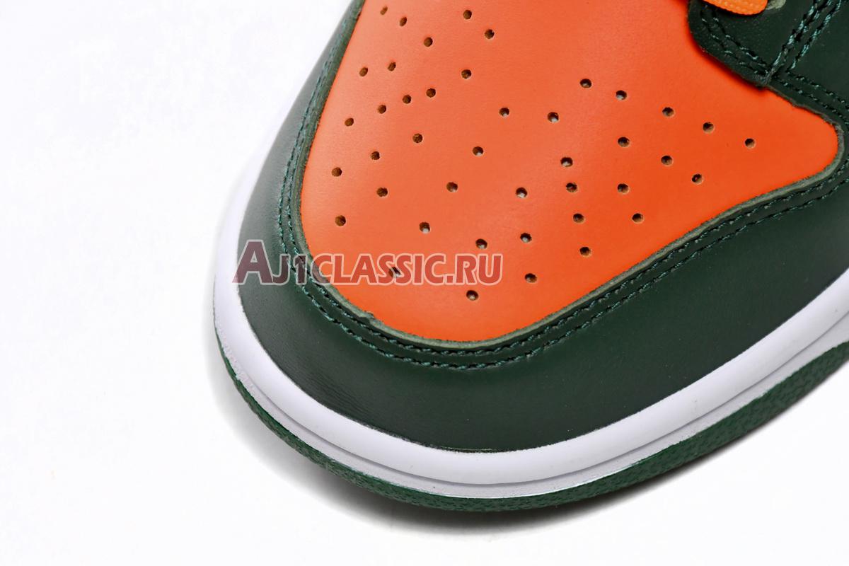 New Nike Dunk Low "Miami Hurricanes" DD1391-300-02 Shoes