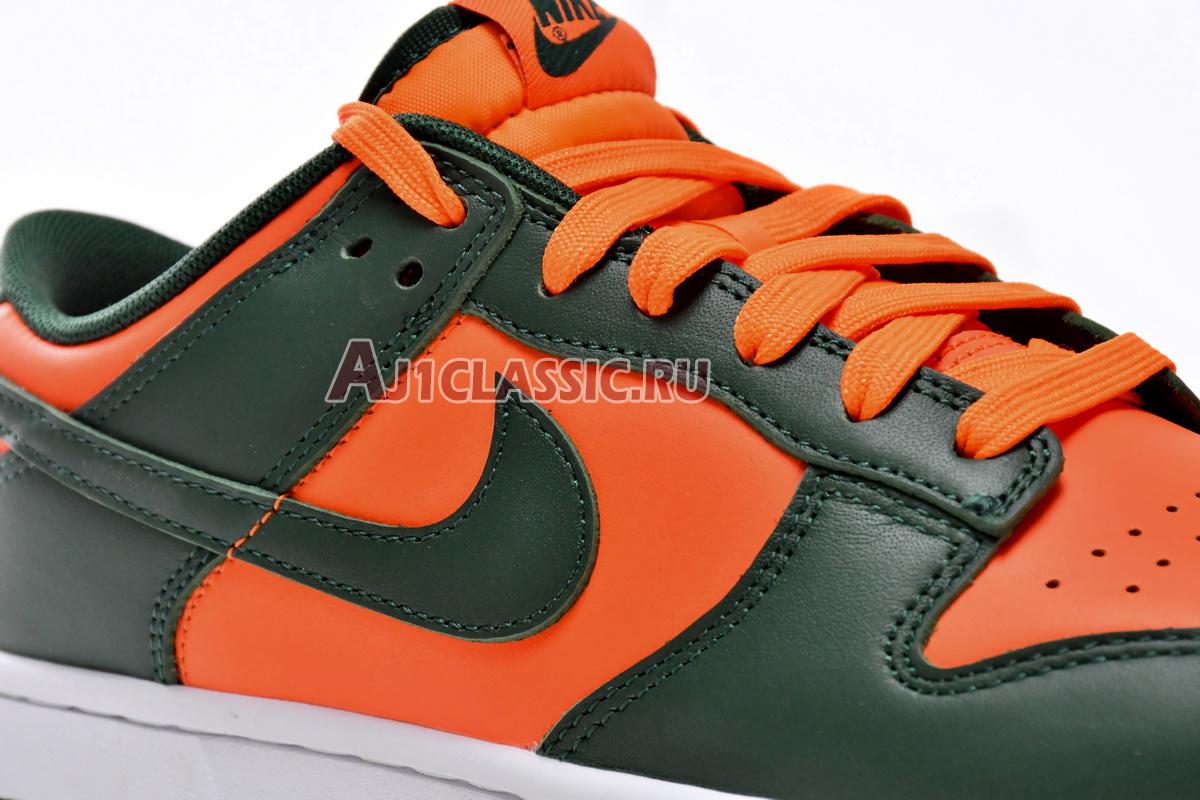 New Nike Dunk Low "Miami Hurricanes" DD1391-300-02 Shoes