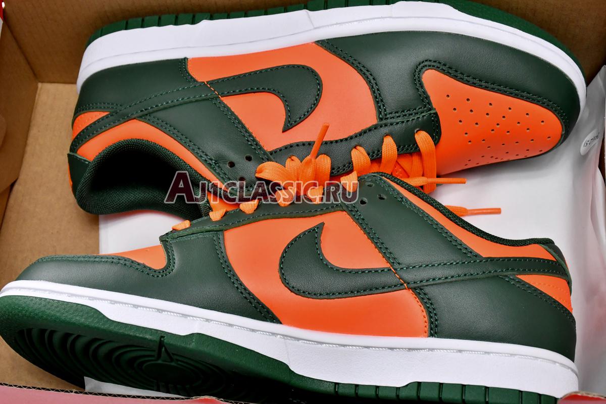 New Nike Dunk Low "Miami Hurricanes" DD1391-300-02 Shoes