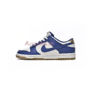 Nike Dunk Low Kansas City Royals FB7173-141 Game Royal/Metallic Gold-Sail Mens Womens Shoes