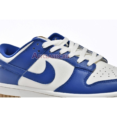 Nike Dunk Low Kansas City Royals FB7173-141 Game Royal/Metallic Gold-Sail Mens Womens Shoes