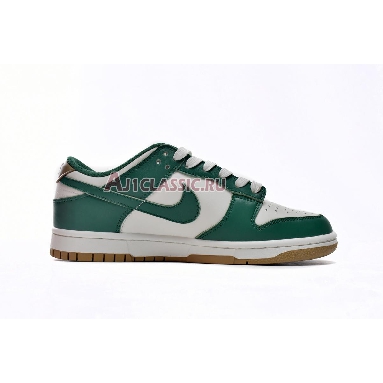 Nike Dunk Low Green and Gold FB7173-131 Green/Metallic Gold-Sail Mens Womens Shoes