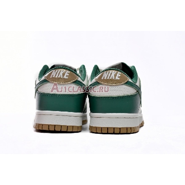 Nike Dunk Low Green and Gold FB7173-131 Green/Metallic Gold-Sail Mens Womens Shoes