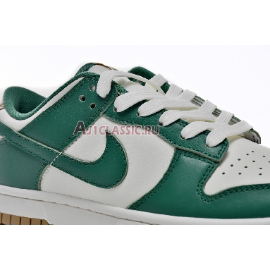 Nike Dunk Low Green and Gold FB7173-131 Green/Metallic Gold-Sail Mens Womens Shoes