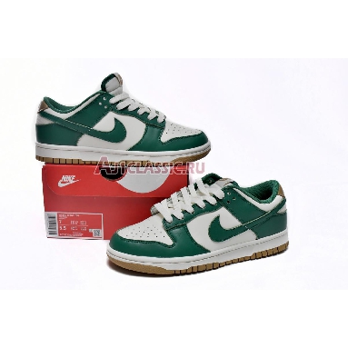 Nike Dunk Low Green and Gold FB7173-131 Green/Metallic Gold-Sail Sneakers