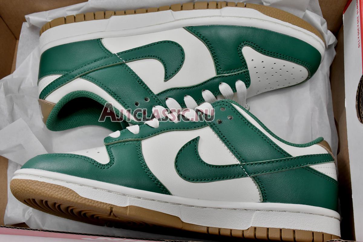 New Nike Dunk Low "Green and Gold" FB7173-131 Shoes