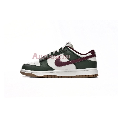 Nike Dunk Low Gorge Green Team Red FB7160-161 Gorge Green/White/Team Red/Gum Medium Brown Mens Womens Shoes