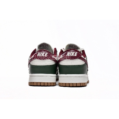 Nike Dunk Low Gorge Green Team Red FB7160-161 Gorge Green/White/Team Red/Gum Medium Brown Mens Womens Shoes