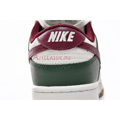 Nike Dunk Low Gorge Green Team Red FB7160-161 Gorge Green/White/Team Red/Gum Medium Brown Mens Womens Shoes