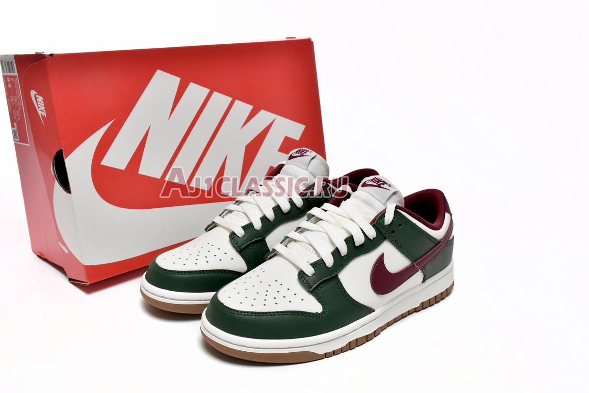 New Nike Dunk Low "Gorge Green Team Red" FB7160-161 Shoes