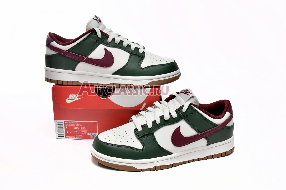 New Nike Dunk Low "Gorge Green Team Red" FB7160-161 Shoes