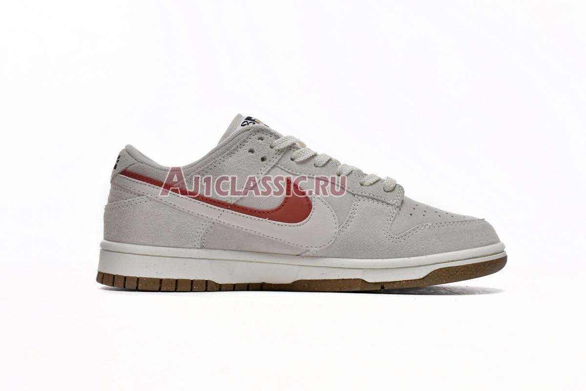 New Nike Dunk Low SE 85 "Grey Red" DO9457-100 Shoes